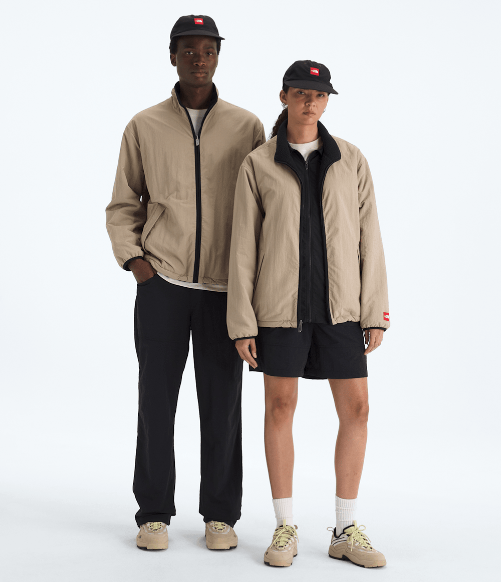Men’s TNF™ Red Box Reversible Fleece Jacket / The North Face
