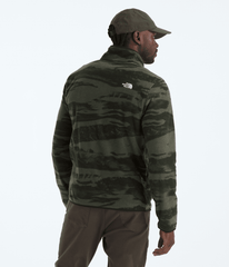 Men’s Glacier Fleece ¼-Zip—Print / The North Face
