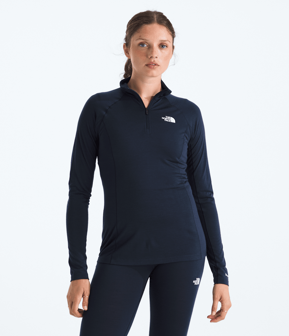 TNF X Smartwool Women’s Merino Blend 150 Long-Sleeve ¼-Zip / The North Face