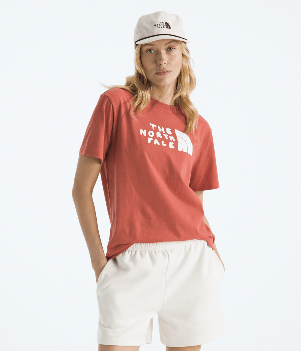 Women’s Evolution Sketch Logo Half Dome Short-Sleeve Tee—Graphic / The North Face