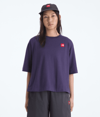 Women’s TNF™ Red Box Short-Sleeve Boxy Tee / The North Face
