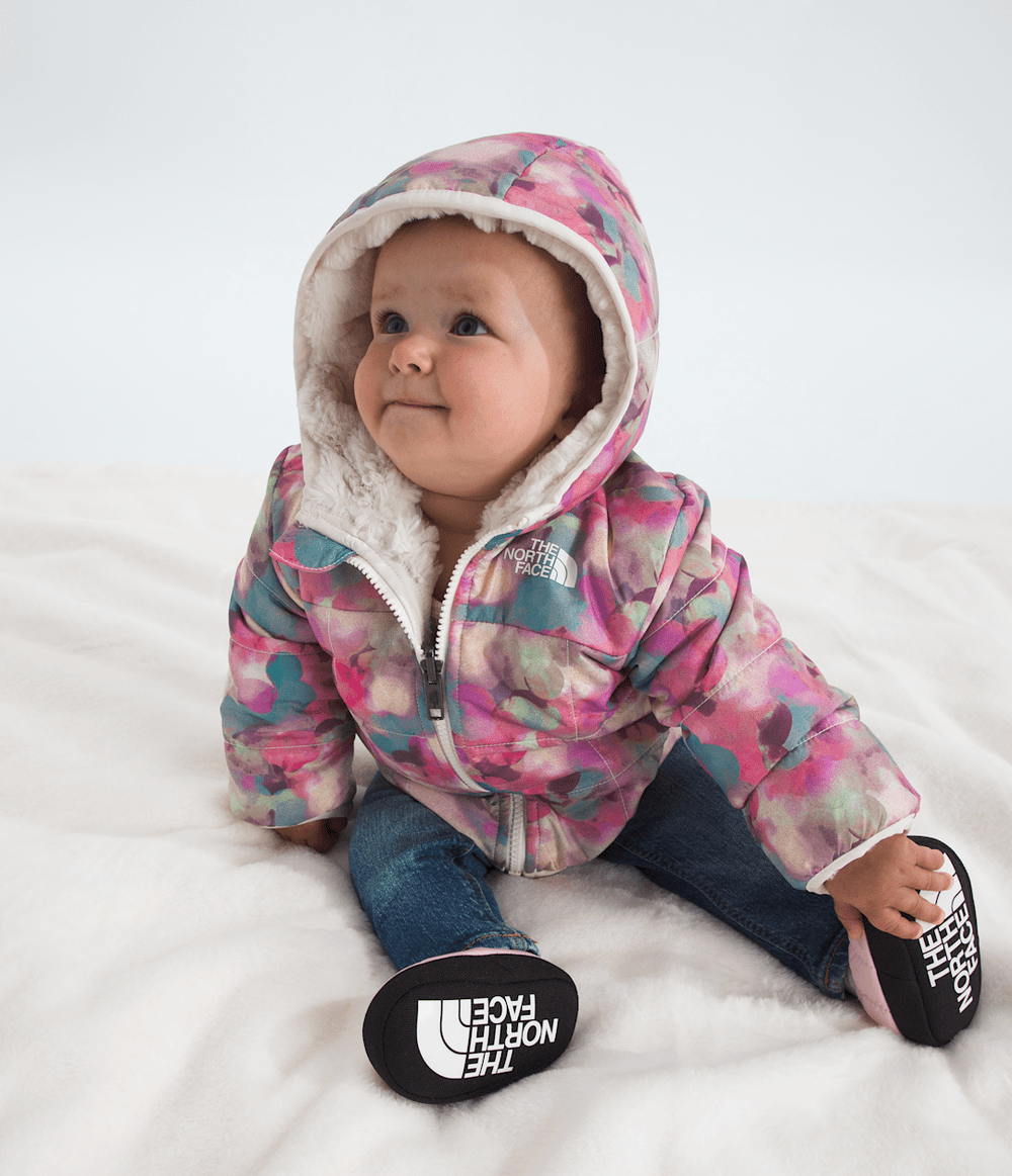 Baby Girls’ Reversible Shasta Full-Zip Hooded Jacket—Print / The North Face