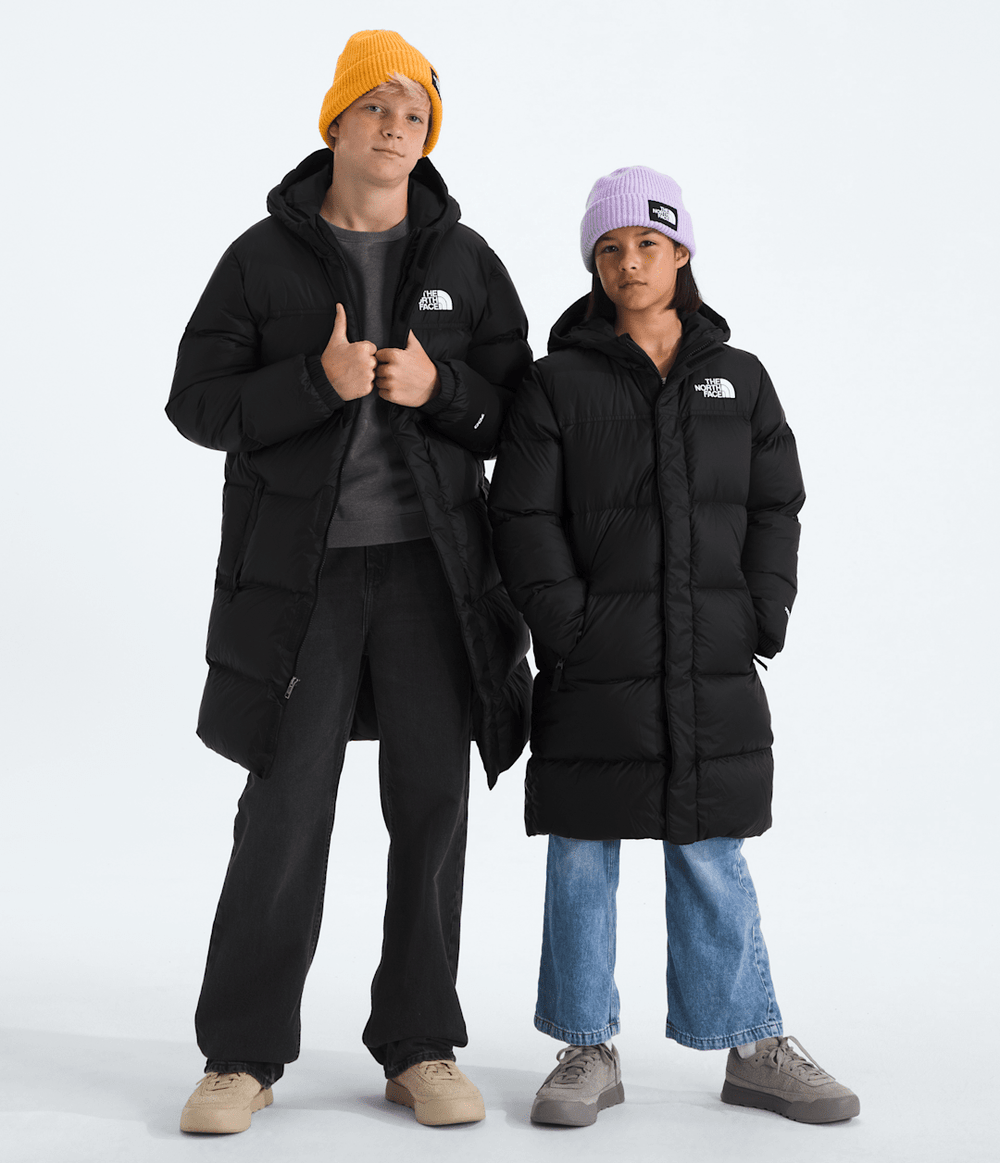 Boys’ & Girls’ Nuptse Long Parka / The North Face