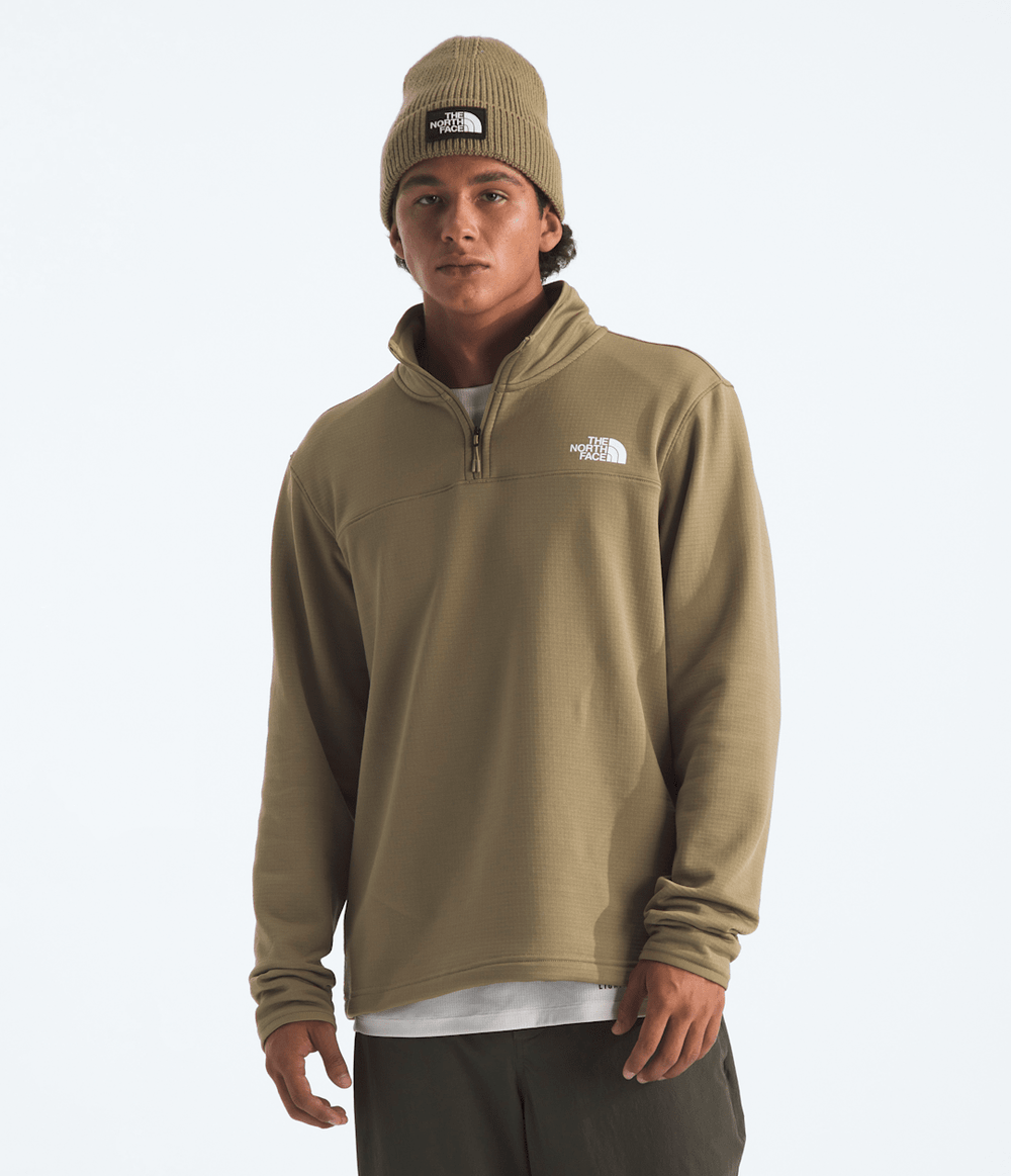 Men’s Cedar Trail Grid Fleece ¼-Zip / The North Face