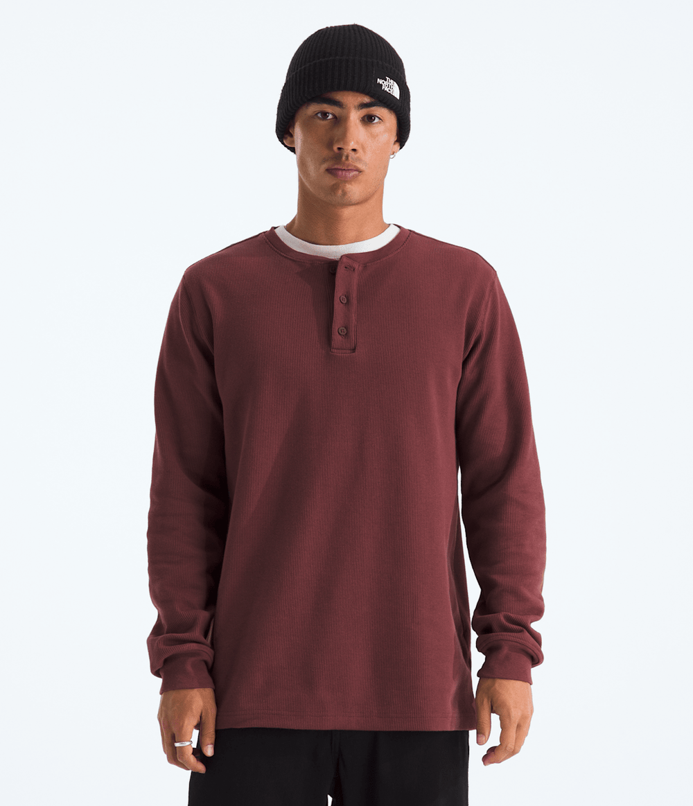 Men’s Waffle Long-Sleeve Henley / The North Face