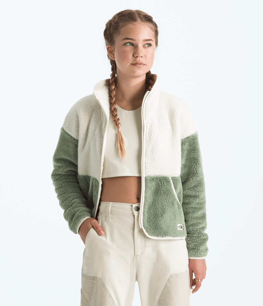 Girls’ Cabin Fleece Full-Zip Jacket / The North Face