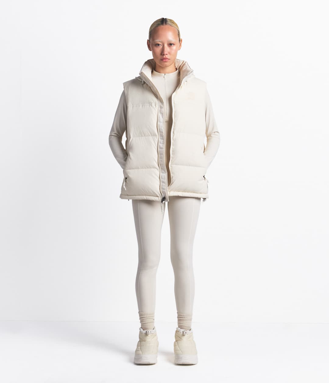The North Face X SKIMS 1996 Nuptse Vest / The North Face
