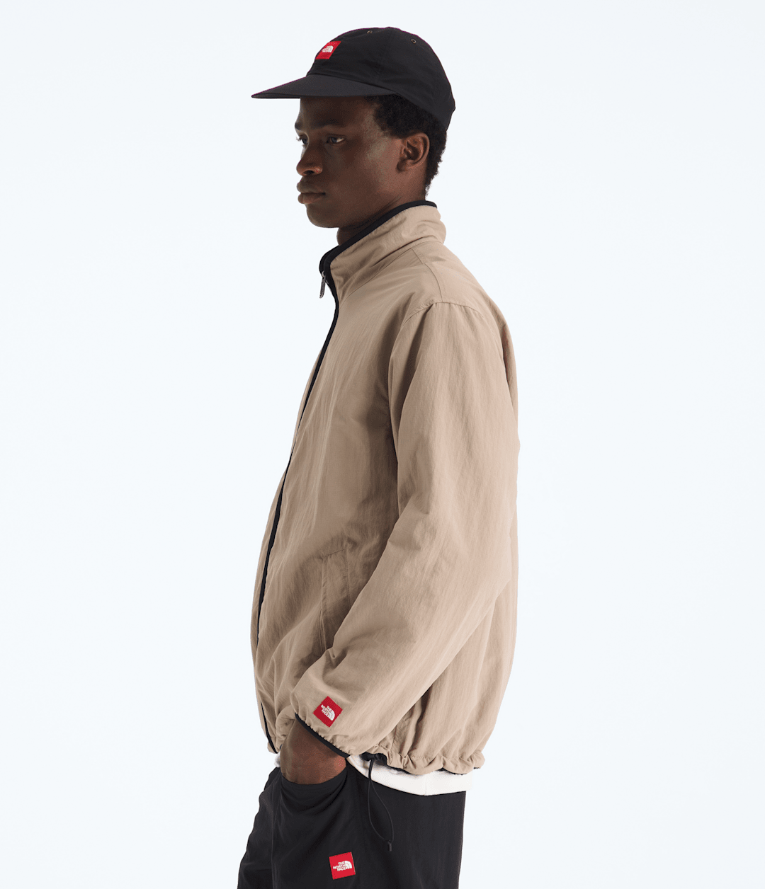 Men’s TNF™ Red Box Reversible Fleece Jacket / The North Face