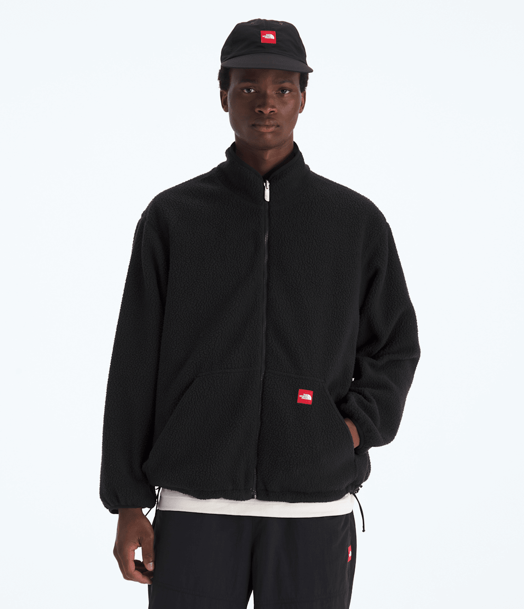 Men’s TNF™ Red Box Reversible Fleece Jacket / The North Face