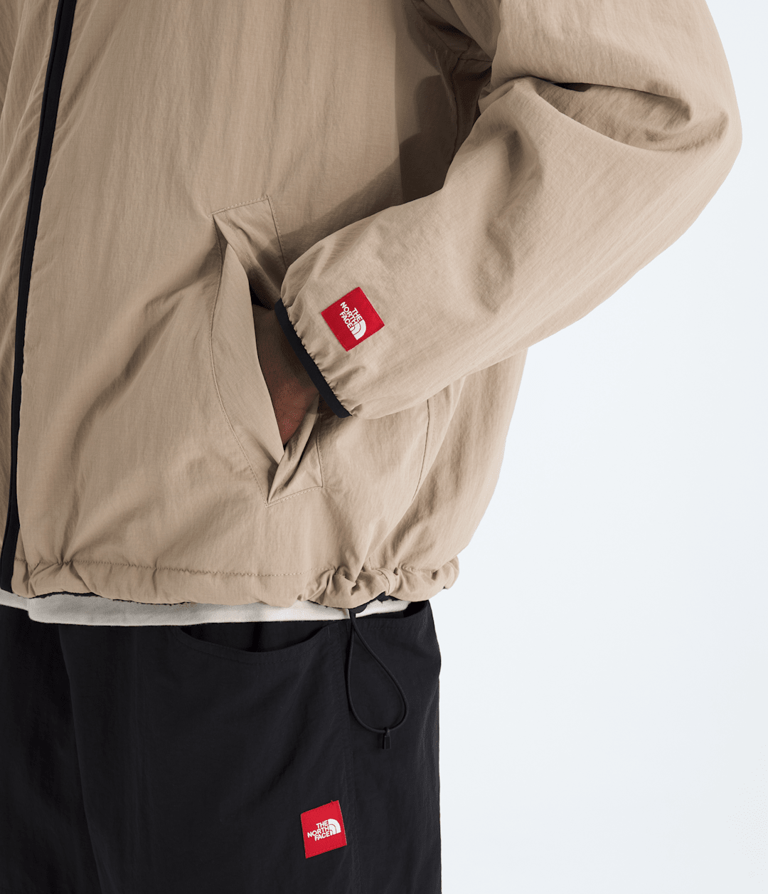 Men’s TNF™ Red Box Reversible Fleece Jacket / The North Face