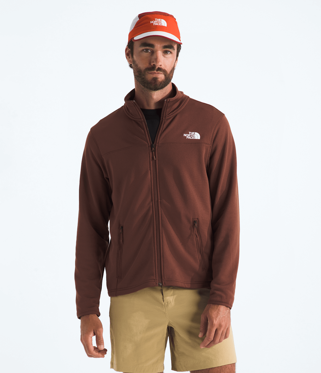 Men’s Cedar Trail Grid Fleece Full-Zip Jacket / The North Face
