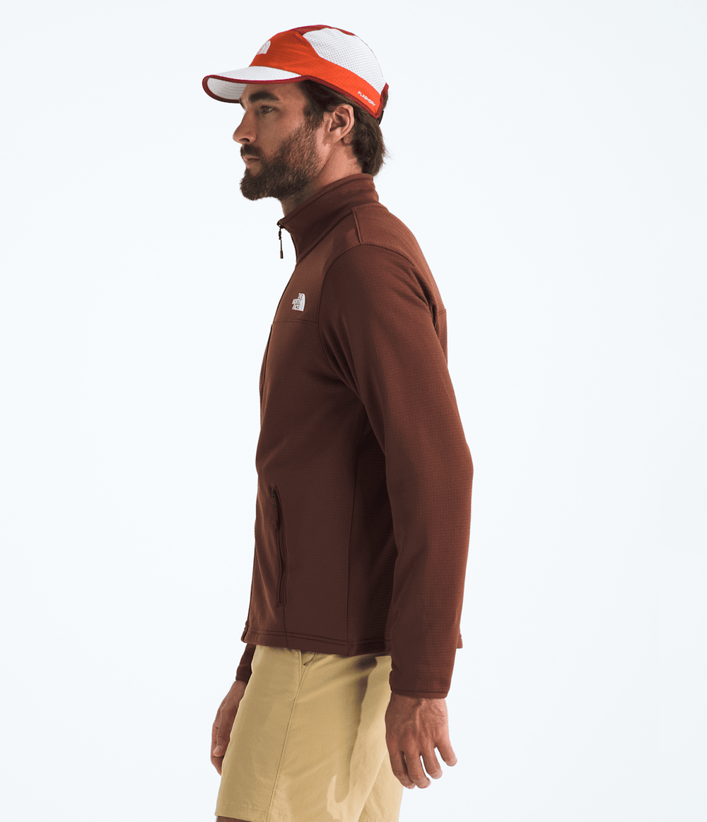 Men’s Cedar Trail Grid Fleece Full-Zip Jacket / The North Face