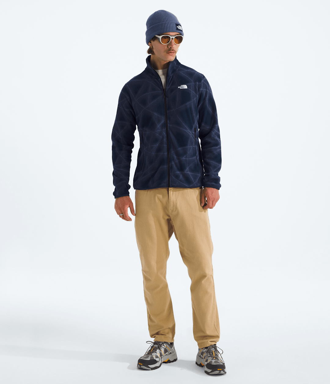 Men’s Glacier Fleece Jacket—Print / The North Face