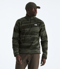 Men’s Glacier Fleece ¼-Zip—Print / The North Face