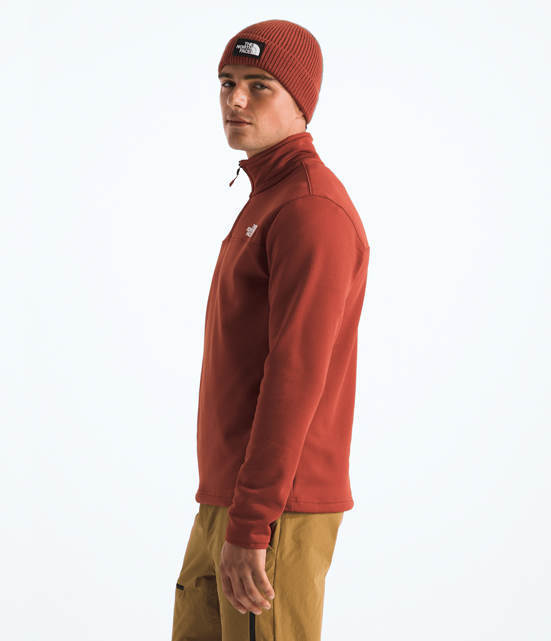 Men’s Cedar Trail Grid Fleece ¼-Zip / The North Face