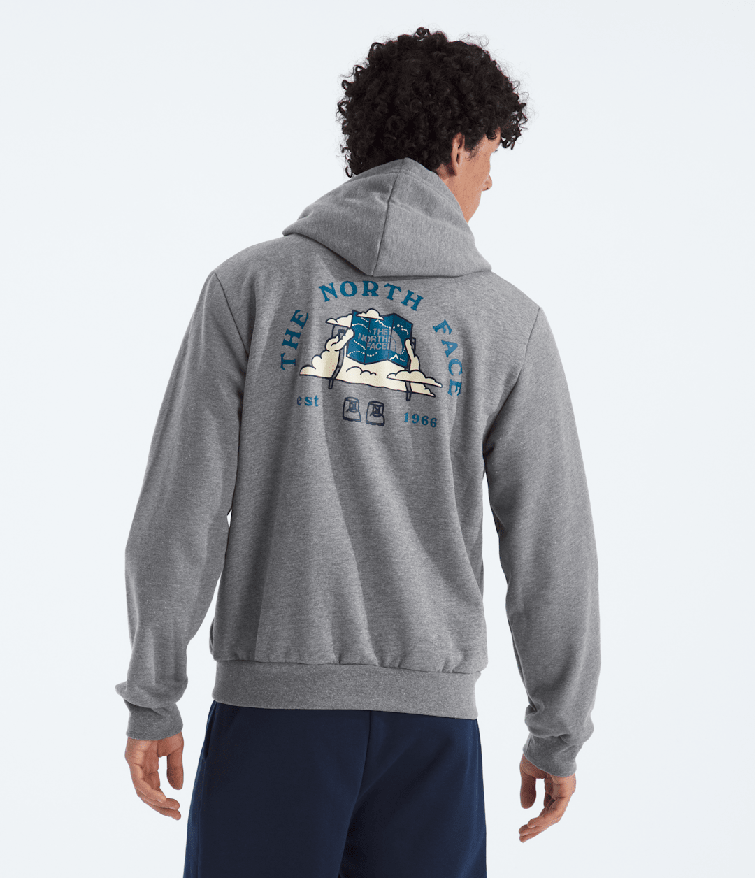 Men’s Evolution Travel-Cloud Hoodie—Graphic / The North Face