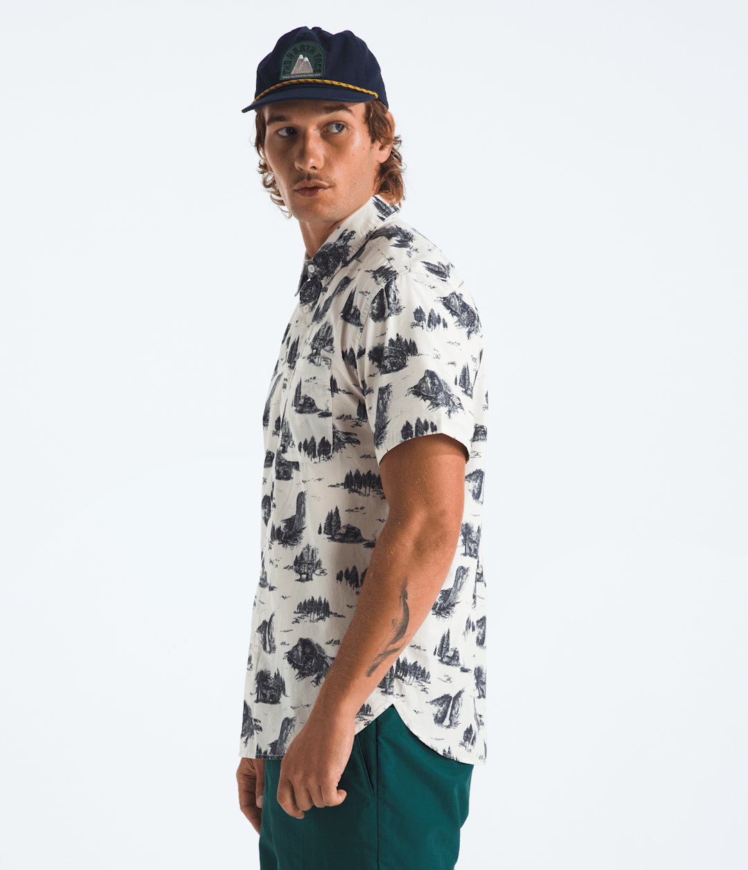 Men’s Short-Sleeve Baytrail Pattern Shirt / The North Face