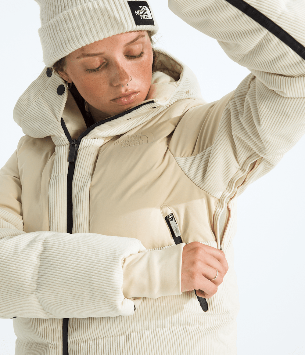 Women’s Cold Spell Corduroy Cropped Down Jacket / The North Face