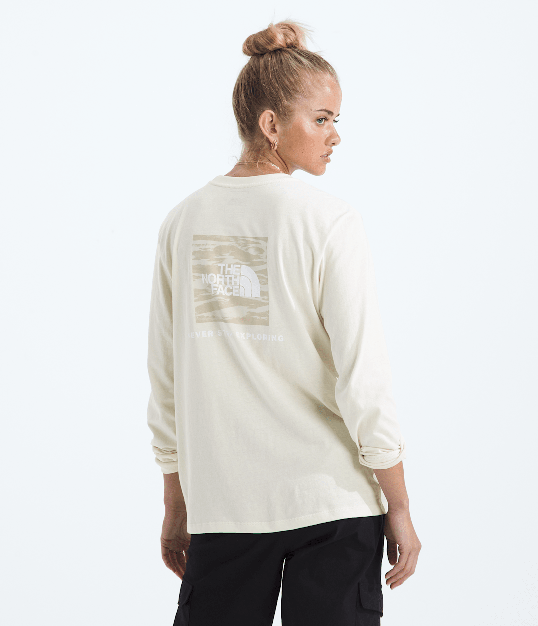 Women’s Evolution Box NSE Fill Light Long-Sleeve Tee—Graphic / The North Face