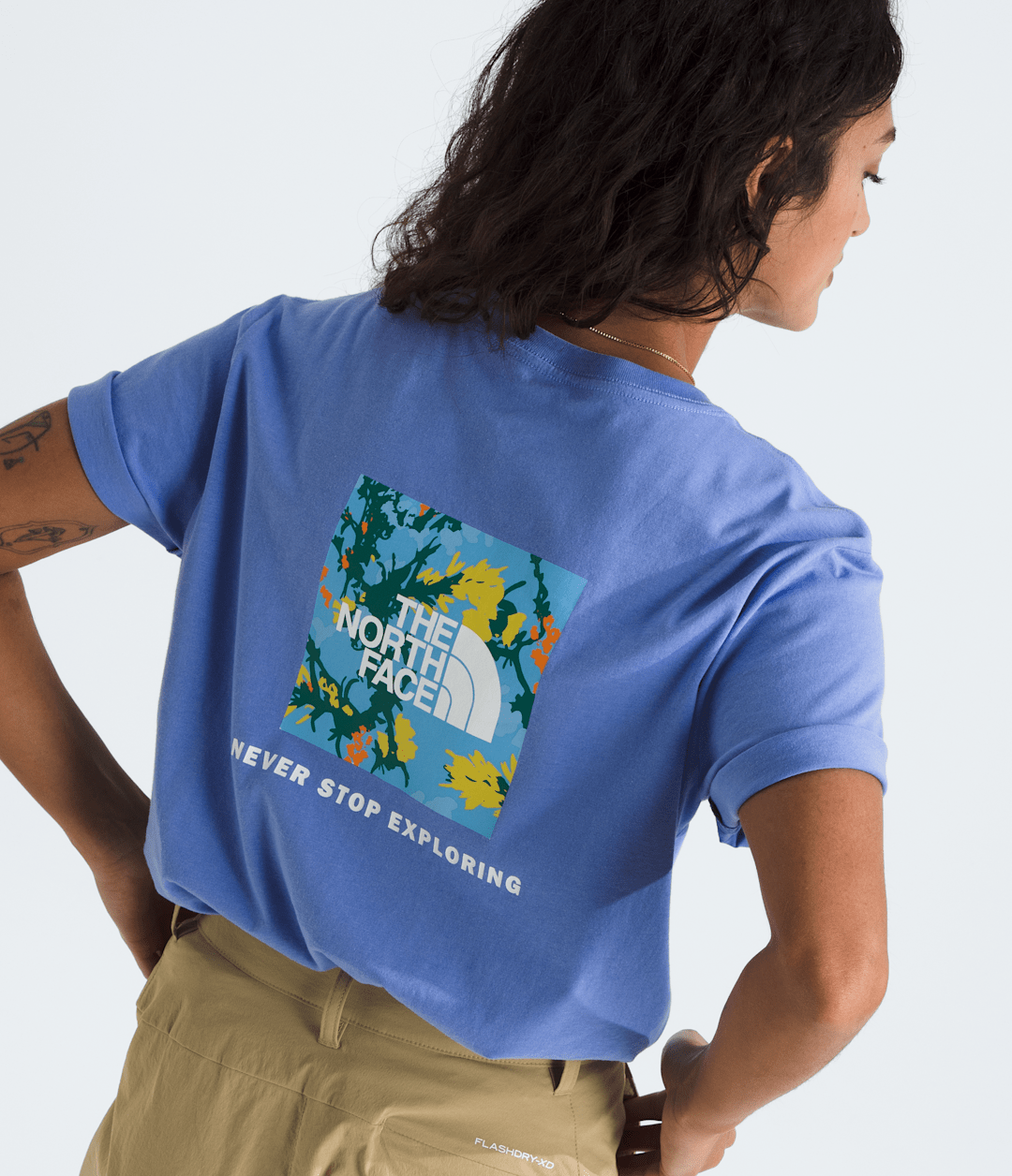 Women's Short-Sleeve Core Flower Power Box NSE Tee / The North Face