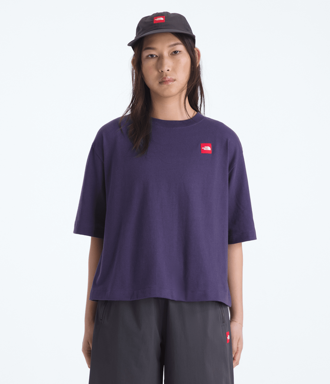 Women’s TNF™ Red Box Short-Sleeve Boxy Tee / The North Face