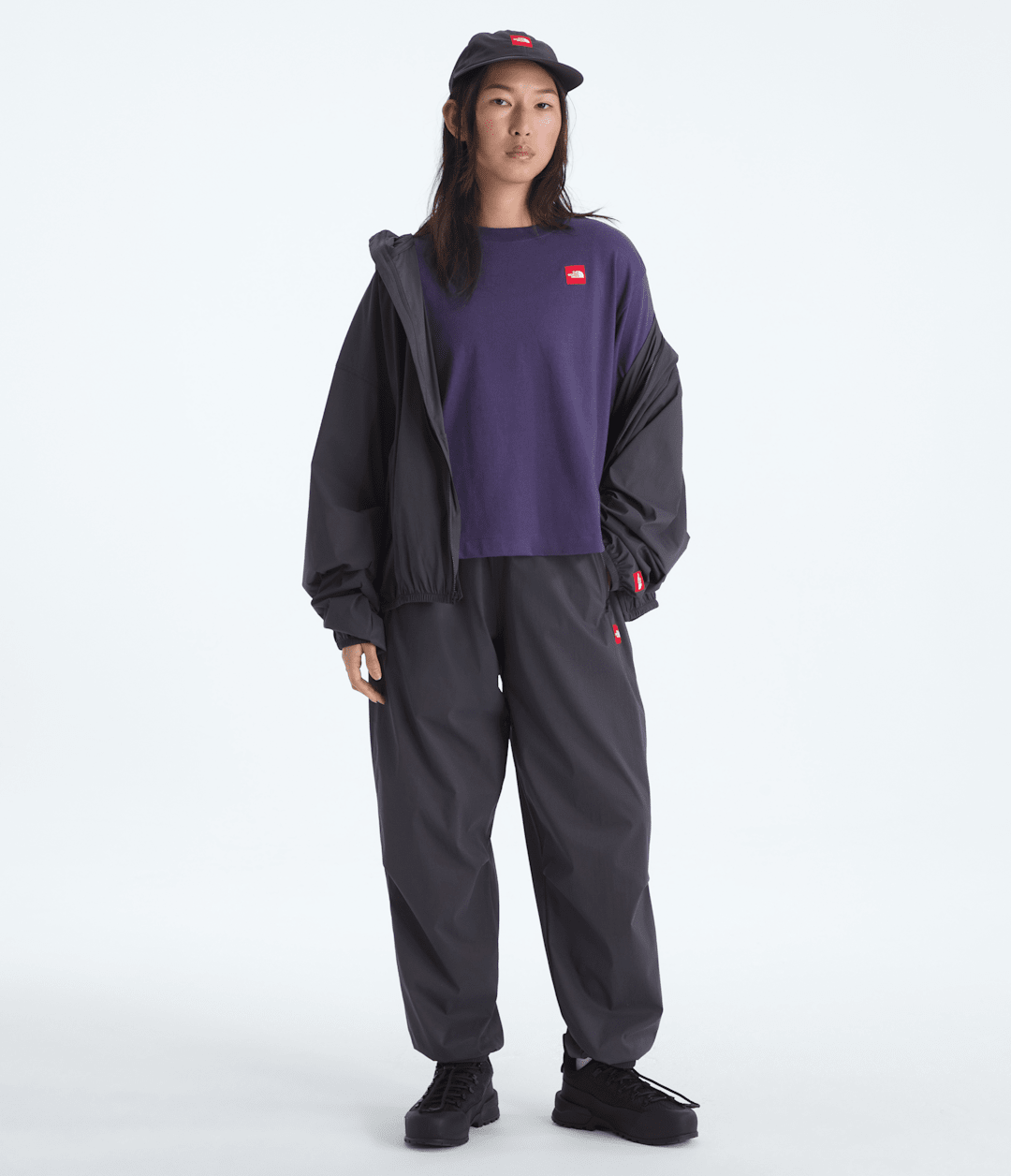 Women’s TNF™ Red Box Short-Sleeve Boxy Tee / The North Face
