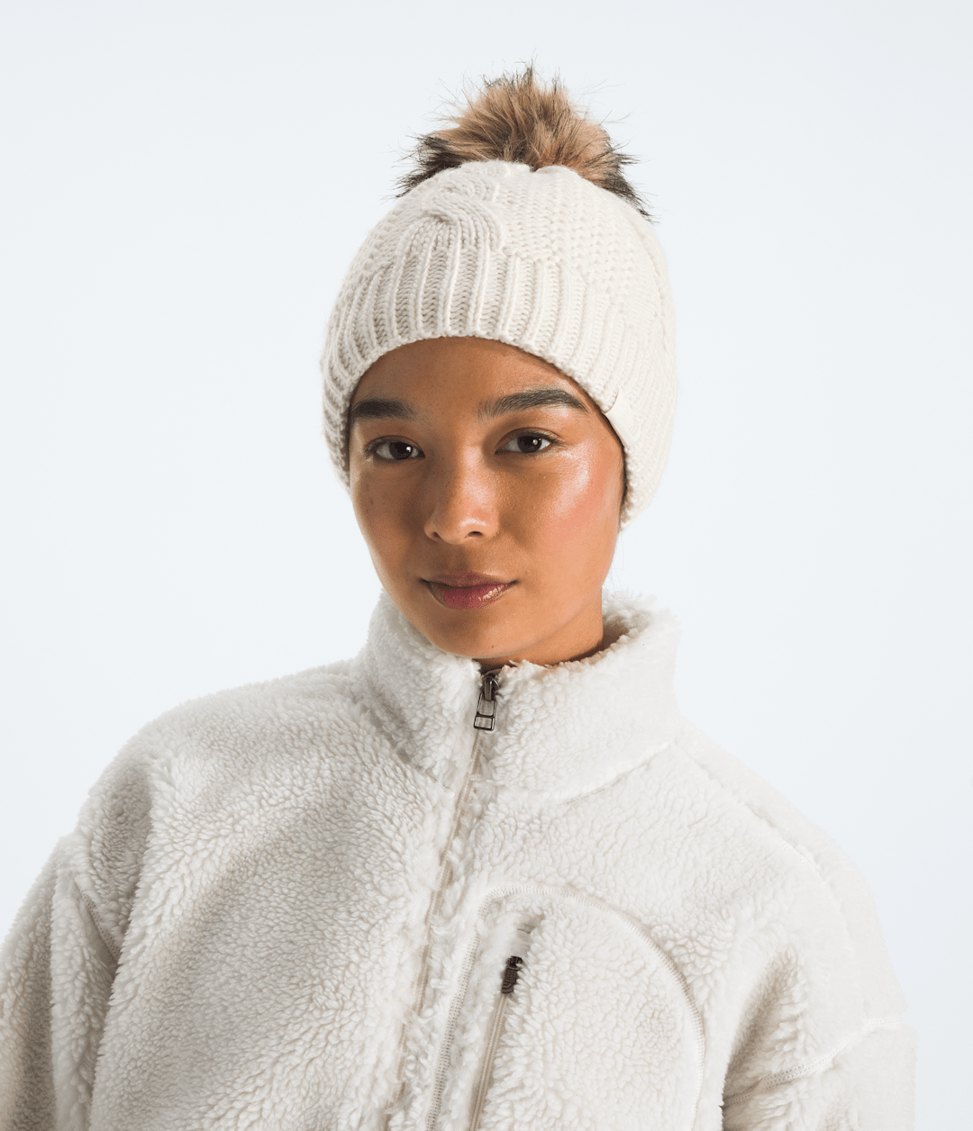 Women’s Oh Mega Fur Pom Lined Beanie / The North Face