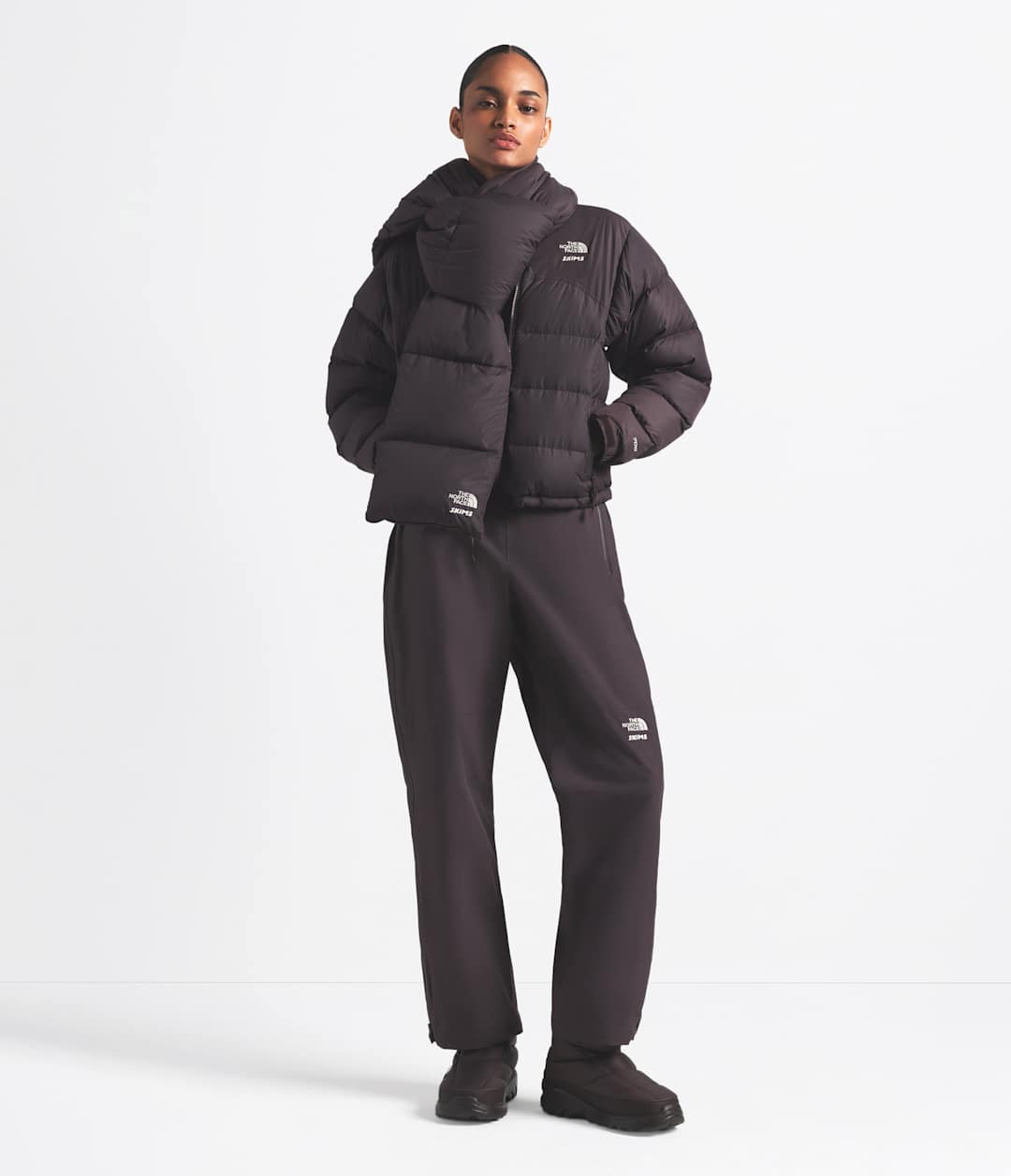 The North Face X SKIMS Nuptse Scarf / The North Face