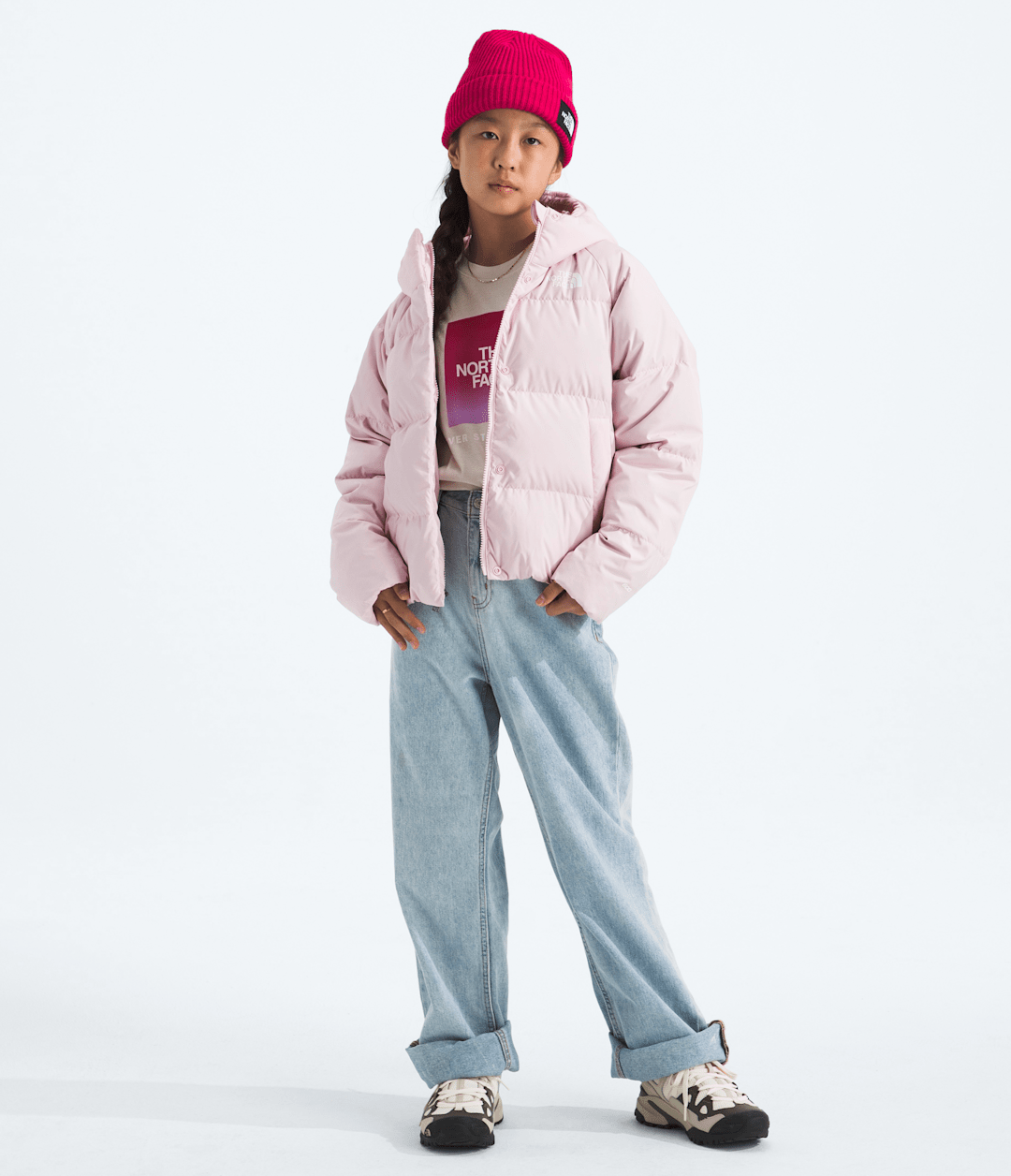 Girls’ North Down Hooded Jacket / The North Face