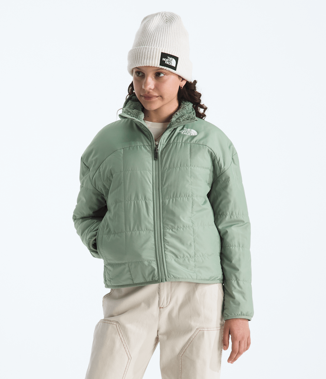 Girls’ Reversible Shasta Full-Zip Jacket / The North Face