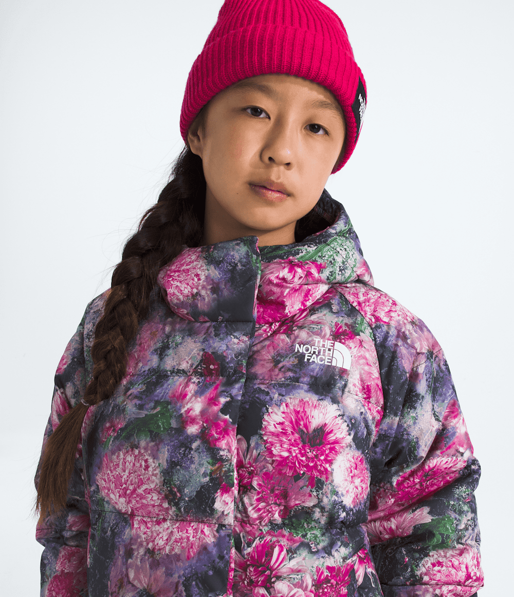Girls’ North Down Hooded Jacket—Print / The North Face