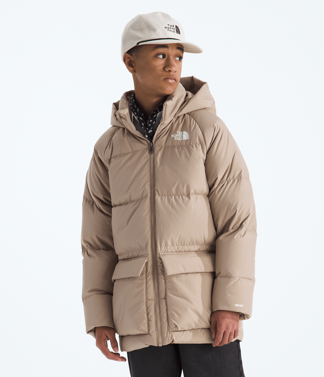 Boys’ & Girls’ North Down Fleece-Lined Short Parka / The North Face