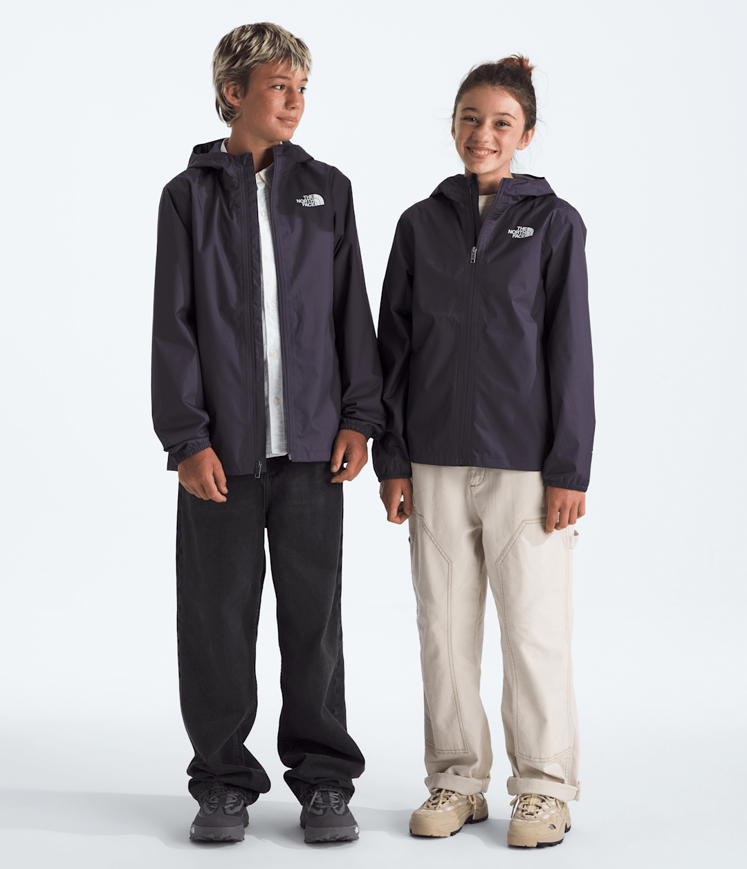 Boys’ & Girls’ Zipline Rain Jacket / The North Face