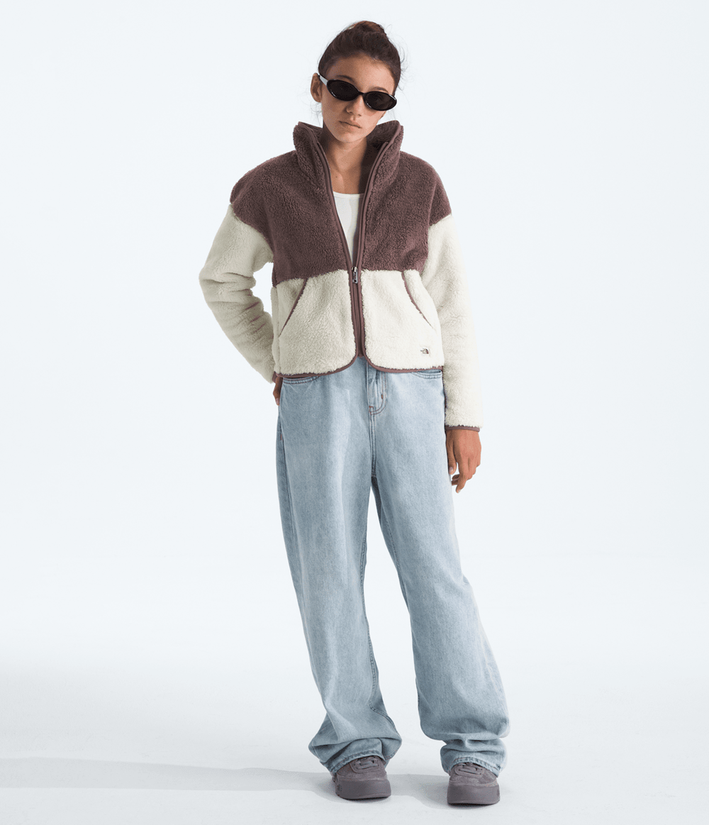 Girls’ Cabin Fleece Full-Zip Jacket / The North Face