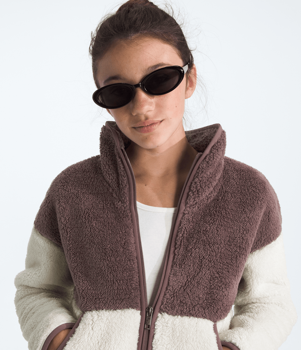 Girls’ Cabin Fleece Full-Zip Jacket / The North Face