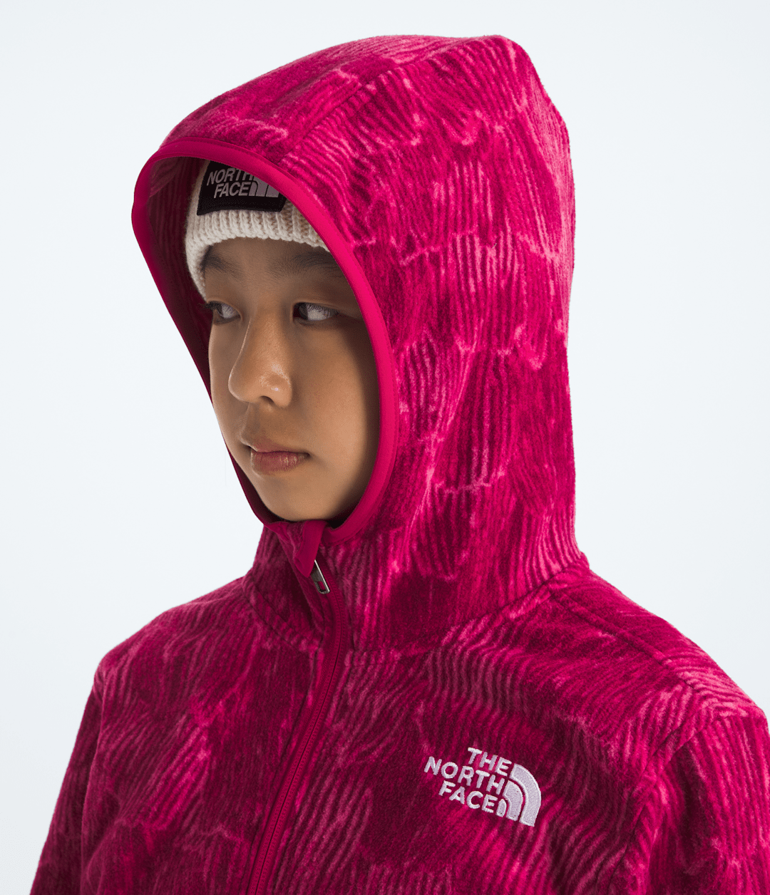 Boys’ & Girls’ Glacier Full-Zip Hoodie—Print / The North Face