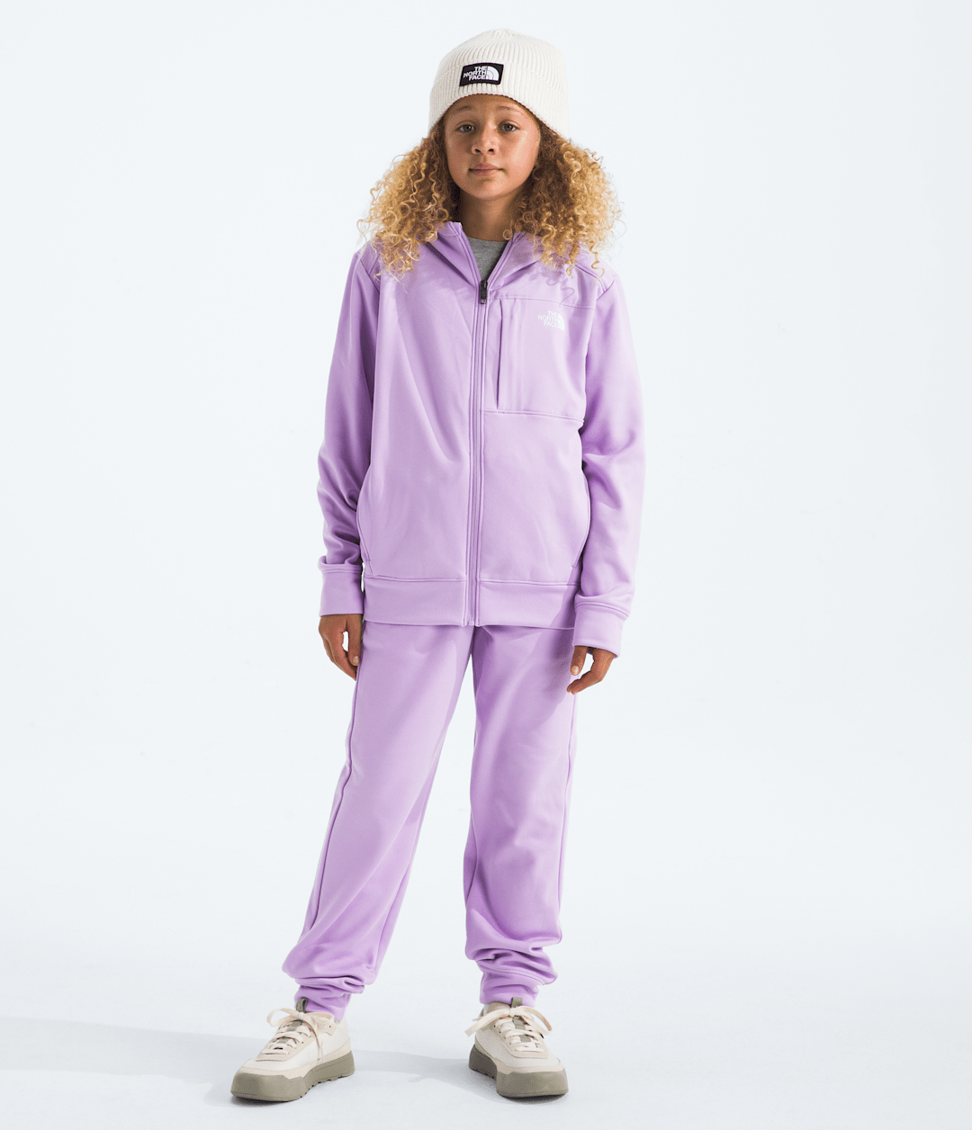 Boys’ & Girls’ TNF™ Performance Fleece Full-Zip Hooded Jacket / The North Face