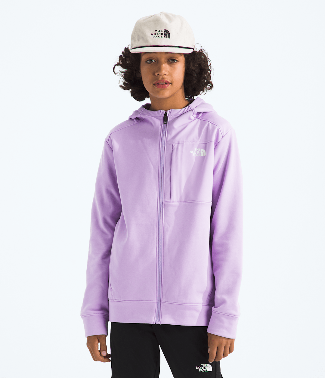 Boys’ & Girls’ TNF™ Performance Fleece Full-Zip Hooded Jacket / The North Face