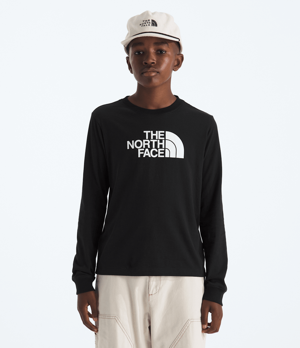 Boys’ & Girls’ Evolution Half Dome Long-Sleeve Tee / The North Face
