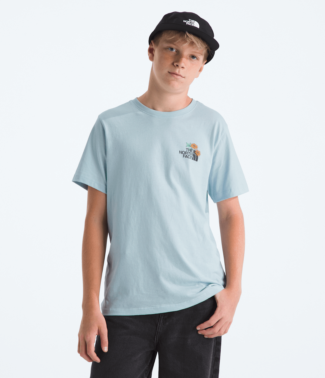 Boys’ & Girls’ Evolution Flora Short-Sleeve Tee—Graphic / The North Face