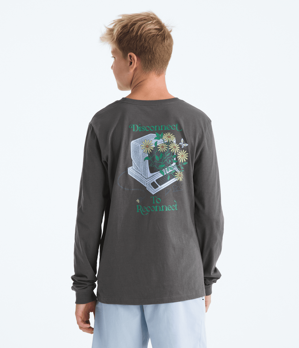 Boys’ & Girls’ Evolution Disconnect Long-Sleeve Tee—Graphic / The North Face