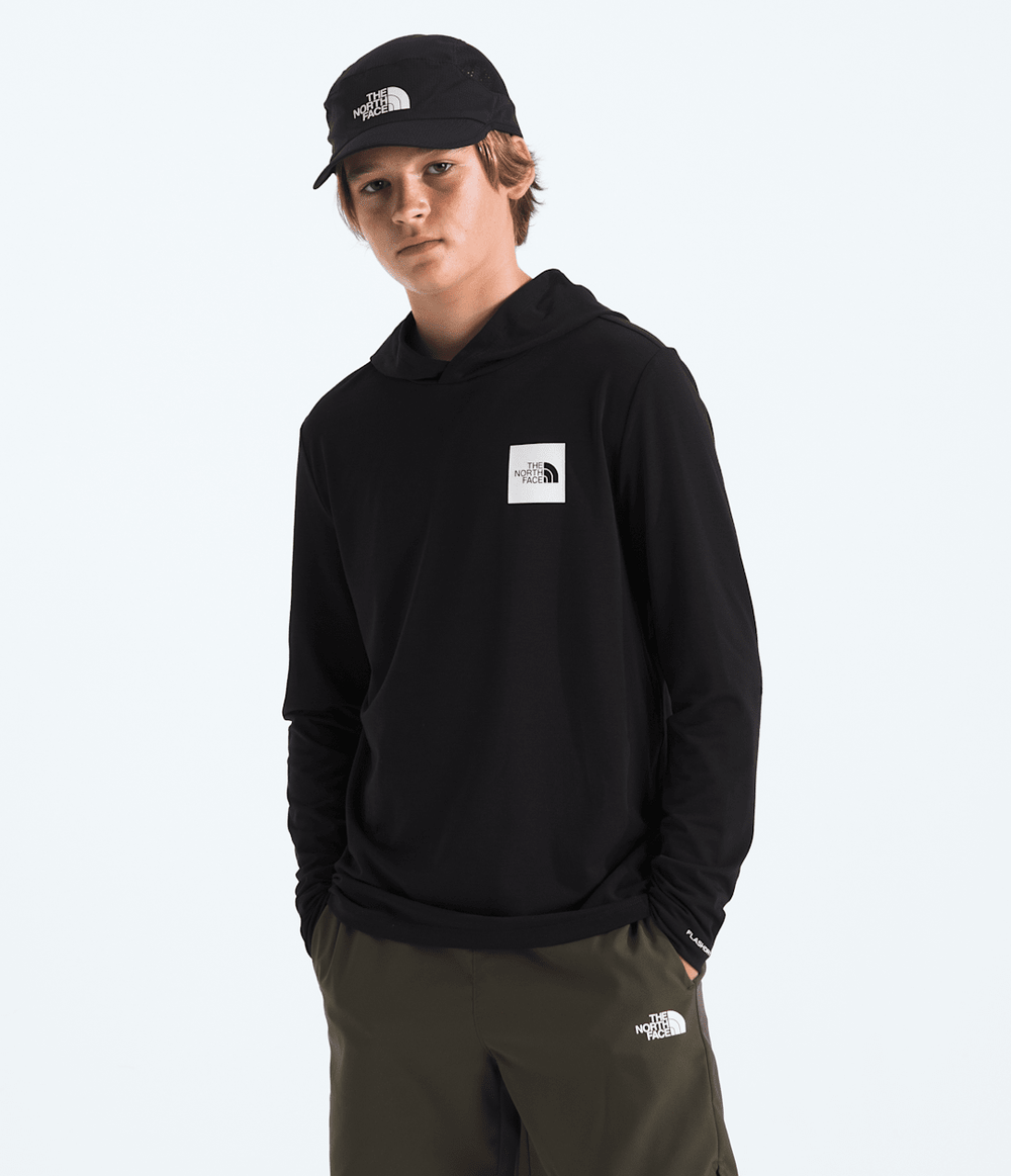 Boys’ & Girls’ Adventure Long-Sleeve Hoodie—Graphic / The North Face