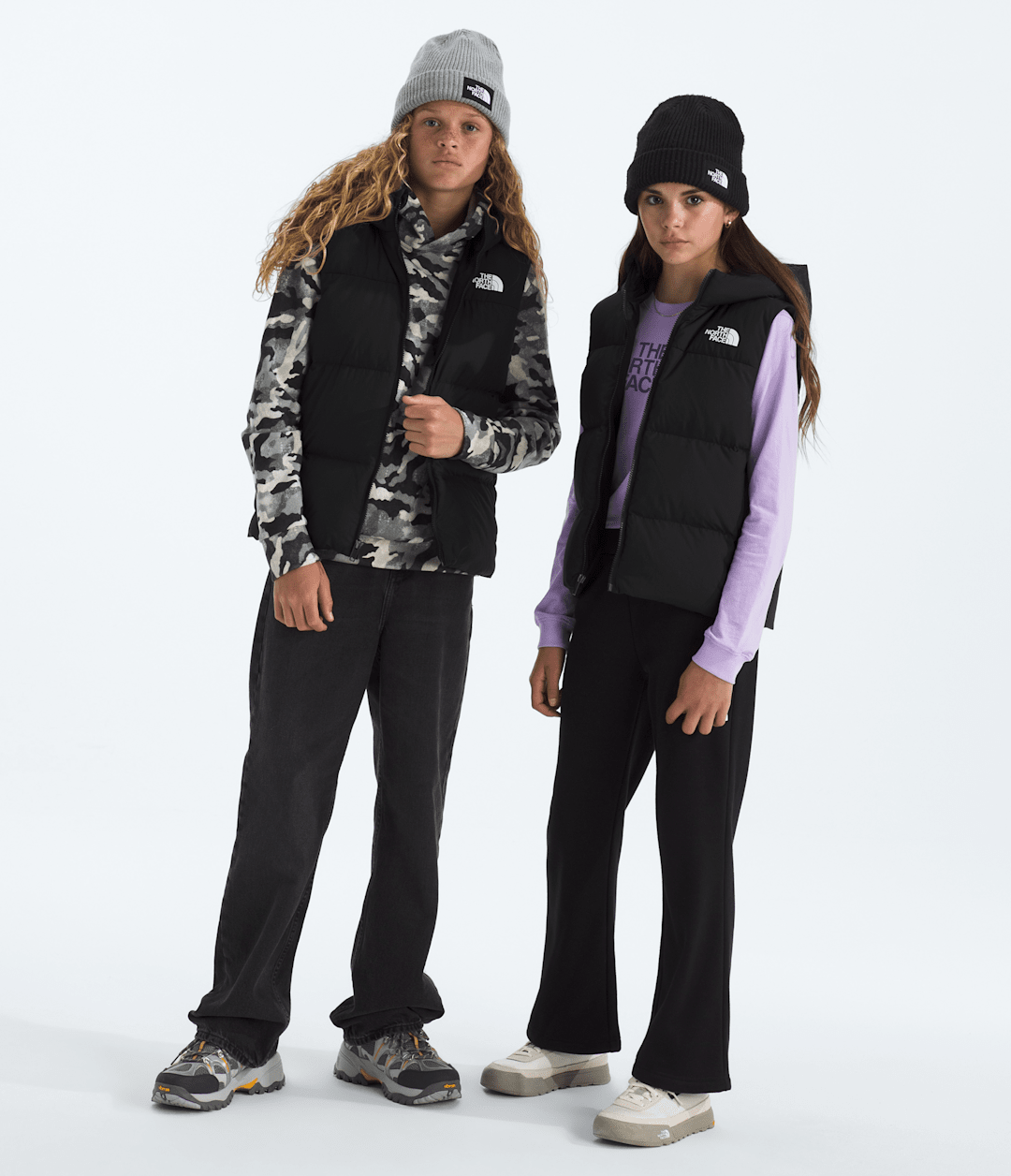 Boys’ & Girls’ North Down Hooded Vest / The North Face