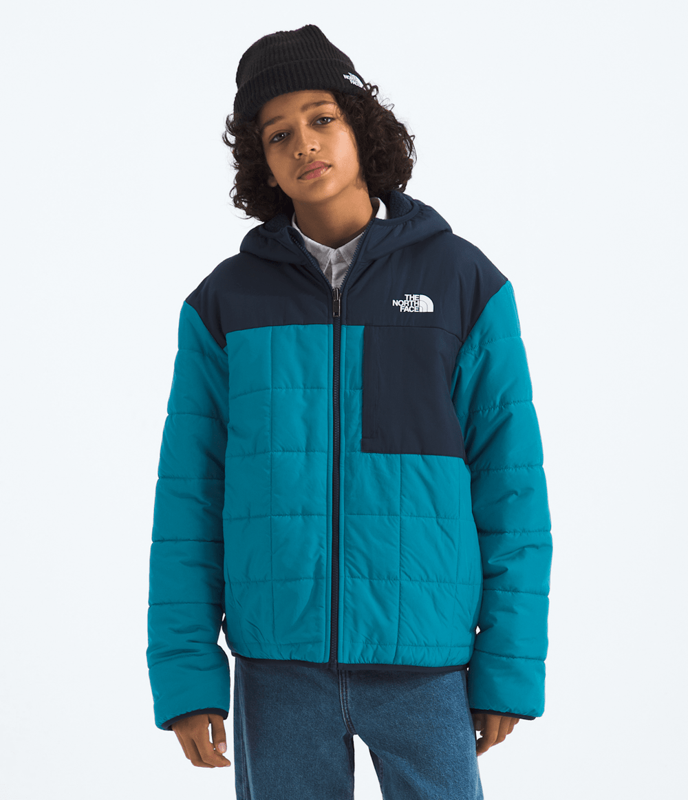 Boys’ Reversible Shasta Full-Zip Hooded Jacket / The North Face