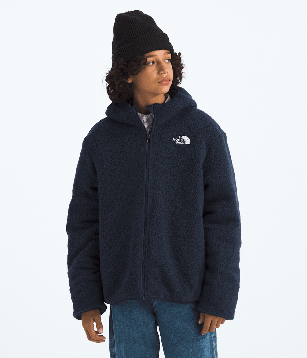 Boys’ Reversible Shasta Full-Zip Hooded Jacket / The North Face