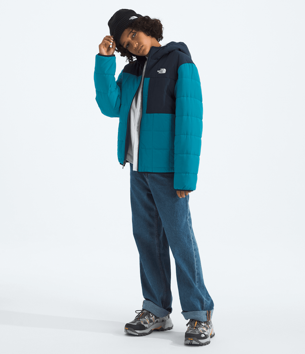 Boys’ Reversible Shasta Full-Zip Hooded Jacket / The North Face