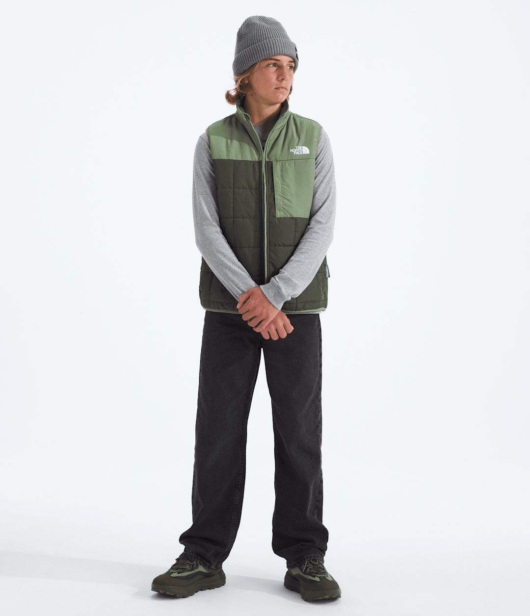 Boys’ Reversible Shasta Vest / The North Face