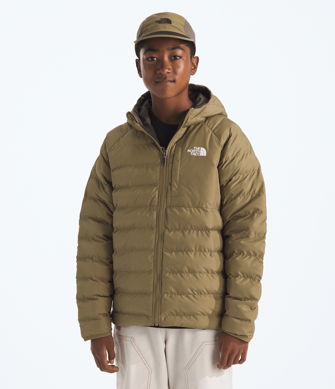 Boys’ Reversible Perrito Hooded Jacket / The North Face