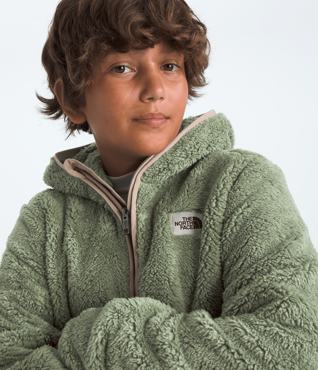 Boys’ Cabin Fleece Hoodie / The North Face
