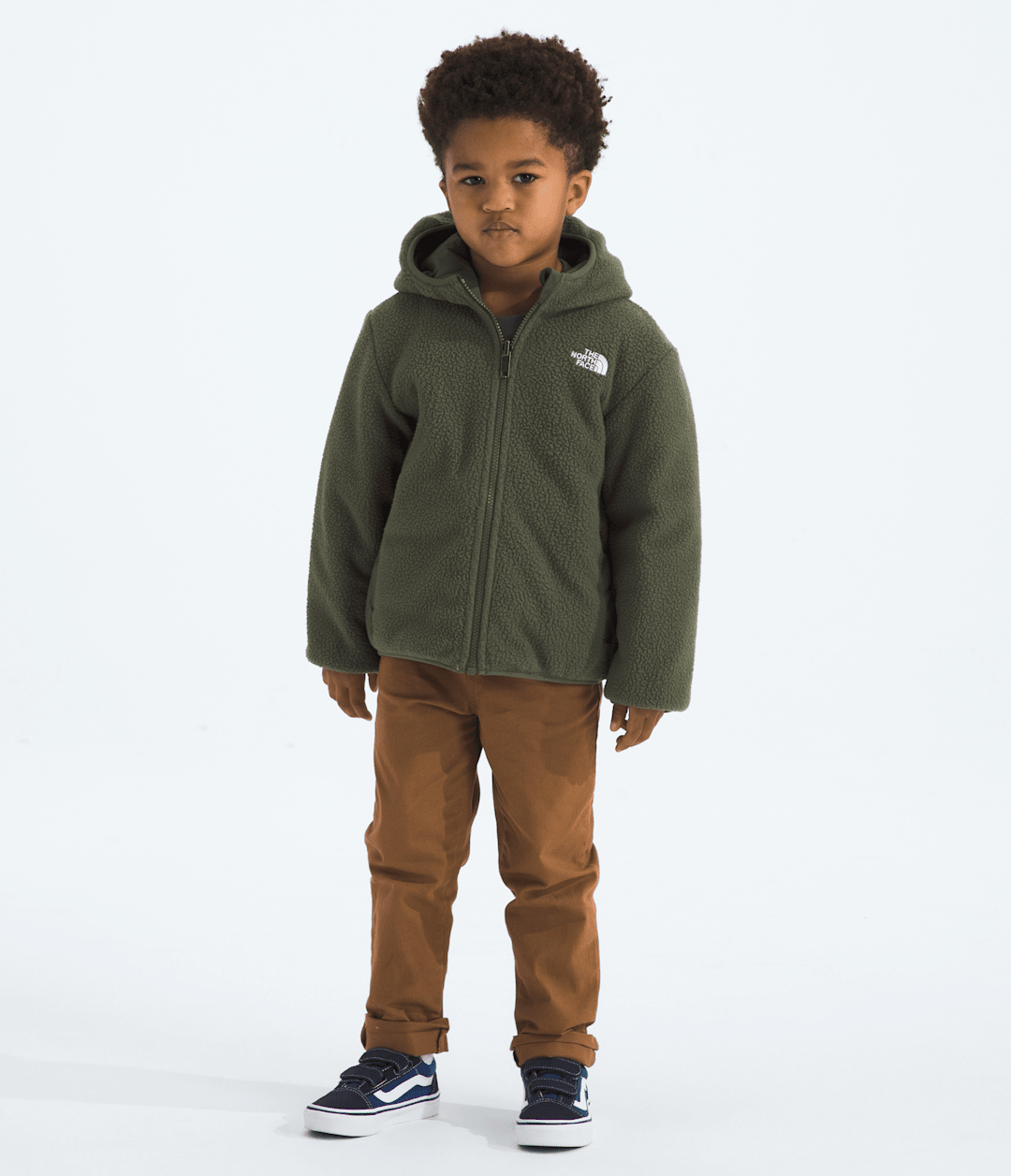 Kids’ Reversible Shasta Full-Zip Hooded Jacket / The North Face